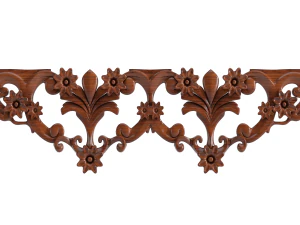 table and chairs and carvers cnc engraving 2 3D Model