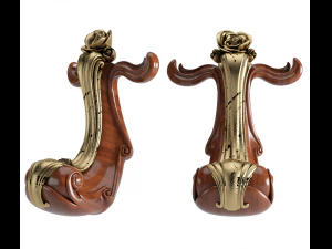table and chairs and carvers cnc engraving 2 3D Model
