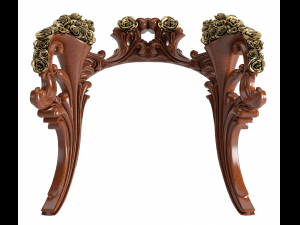 sample cnc carving classic sofa 05 3D 模型