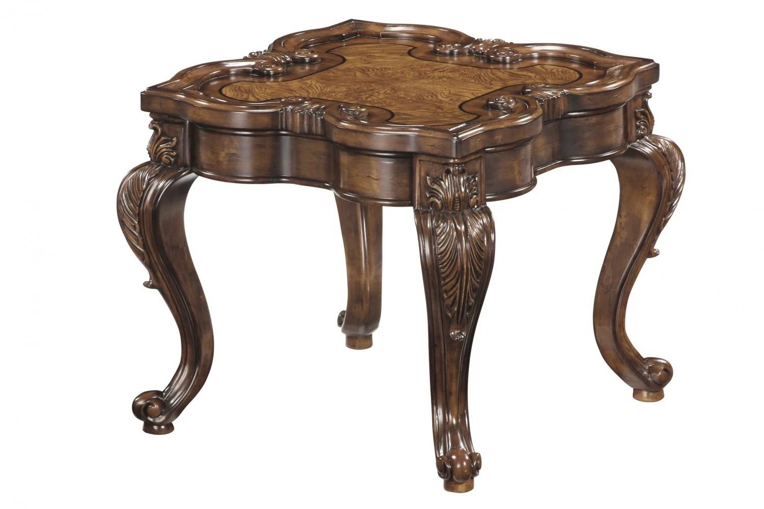 sample cnc carving classic table 04 3D Model .c4d .max .obj .3ds .fbx .stl .blend 