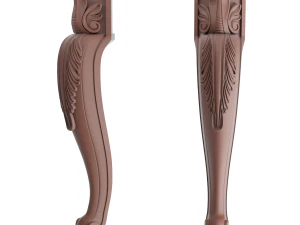 sample cnc carving classic table 04 3D Model