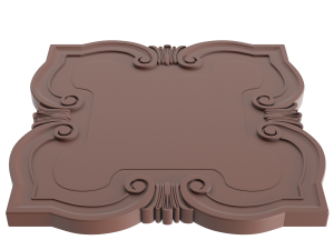 sample cnc carving classic table 04 3D-Modell