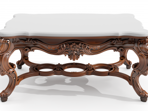 table and chairs and carvers cnc engraving 3 Model 3D
