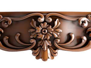 table and chairs and carvers cnc engraving 3 3D Model