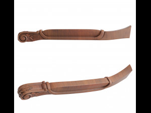 sample cnc carving classic sofa 08 3D Model