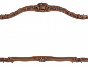 sample cnc carving classic sofa 08 3D Model