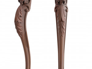 sample cnc carving classic table 05 Model 3D