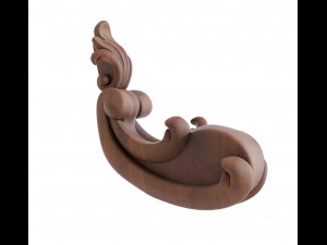 sample cnc carving classic table 05 Model 3D