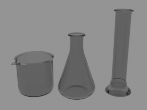 chemical glassware 3D मॉडल