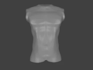 mans body 3D Model
