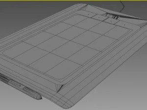 bamboo wacom pen  touch 3D Model