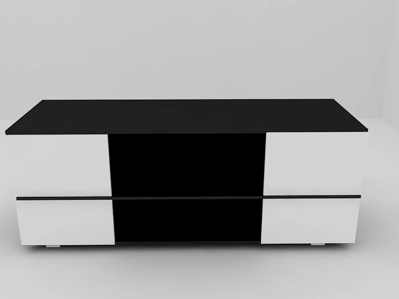 7 tables for tv 3D Model .c4d .max .obj .3ds .fbx .stl .blend 