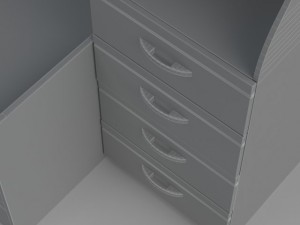 bedroom childrens 3D मॉडल