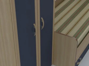 bedroom childrens 3D Model