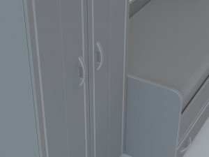 bedroom childrens 3D मॉडल