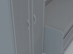bedroom childrens 3D Model