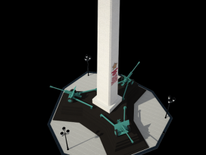 obelisk of glory 3D मॉडल