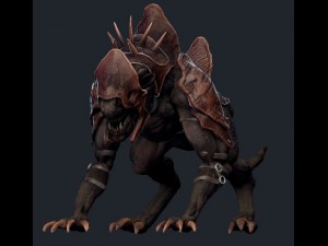 creature mount Model 3D