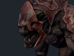 creature mount Modello 3D