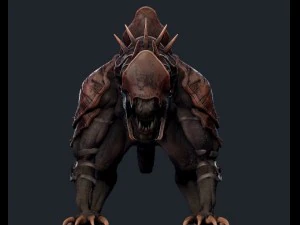 creature mount 3D Model