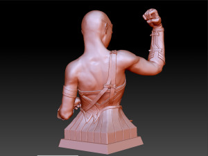 wonder woman gal gadot bust 3D 프린트 모델