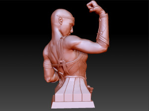 wonder woman gal gadot bust 3D 프린트 모델