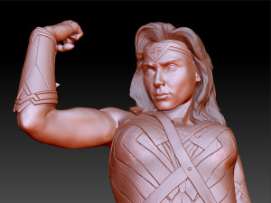 wonder woman gal gadot bust 3D 프린트 모델