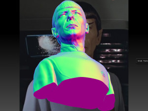 mr spock bust leonard nimoy star trek 3D 프린트 모델