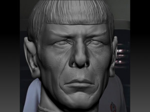 mr spock bust leonard nimoy star trek 3D 프린트 모델