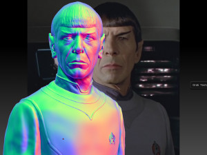 mr spock bust leonard nimoy star trek 3D 프린트 모델