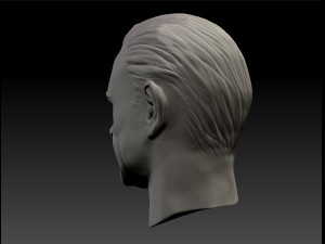 Sean Connery James Bond 007 3d print Textured bust 3D प्रिंट मॉडल