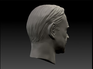 Sean Connery James Bond 007 3d print Textured bust 3D प्रिंट मॉडल