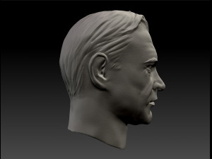 Sean Connery James Bond 007 3d print Textured bust 3D प्रिंट मॉडल