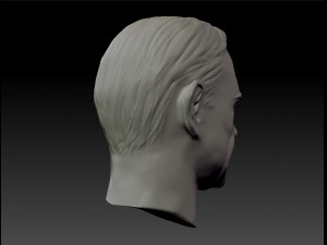 Sean Connery James Bond 007 3d print Textured bust 3D प्रिंट मॉडल