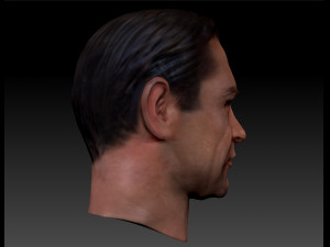 Sean Connery James Bond 007 3d print Textured bust 3D प्रिंट मॉडल