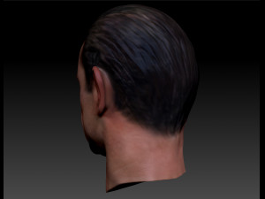 Sean Connery James Bond 007 3d print Textured bust 3D प्रिंट मॉडल