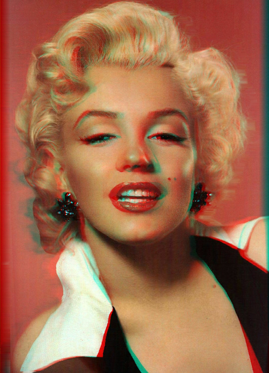 Marilyn Monroe 3D portrait 3D Model in Woman 3DExport