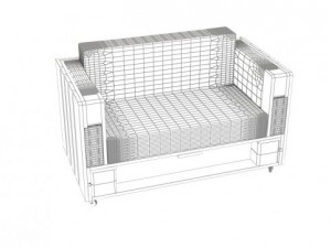 sofapallet Modelo 3D