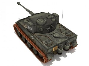 pzvi tiger ausfh1 502 battalion Modelo 3D