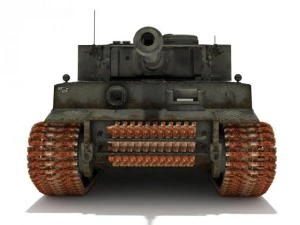 pzvi tiger ausfh1 502 battalion 3D Model