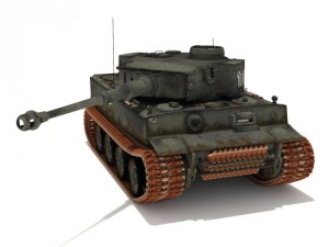 pzvi tiger ausfh1 502 battalion Modelo 3D