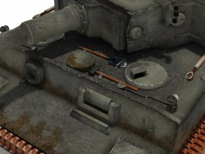 pzvi tiger ausfh1 502 battalion Modelo 3D