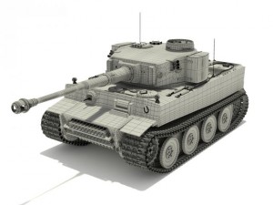 pzvi tiger ausfh1 502 battalion Modelo 3D