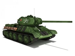 t3485 soviet tank 3D Model