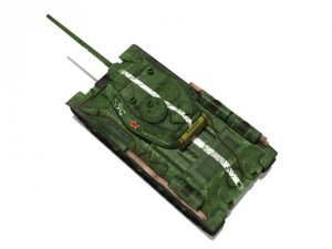 t3485 soviet tank 3D Model