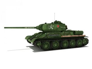 t3485 soviet tank 3D Model