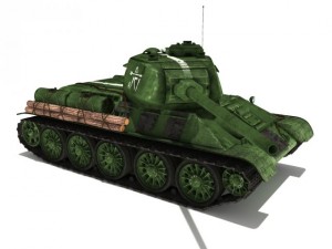 t3485 soviet tank 3D Model