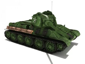t3485 soviet tank 3D Model