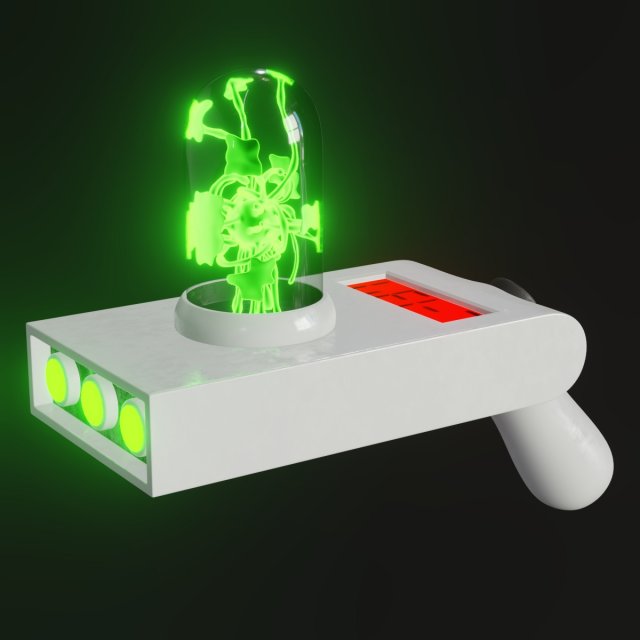 rick sanchez portal 3D Model .c4d .max .obj .3ds .fbx .stl .blend 