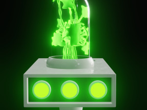 rick sanchez portal 3D Model